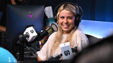  Haliey Welch appears at SiriusXM Studios on July 31, 2024 in Los Angeles, California. (Photo by Michael Tullberg/Getty Images)