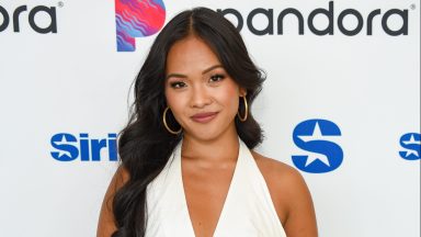  Jenn Tran visits the SiriusXM Studio on August 01, 2024 in Los Angeles, California.(Photo by Olivia Wong/Getty Images)