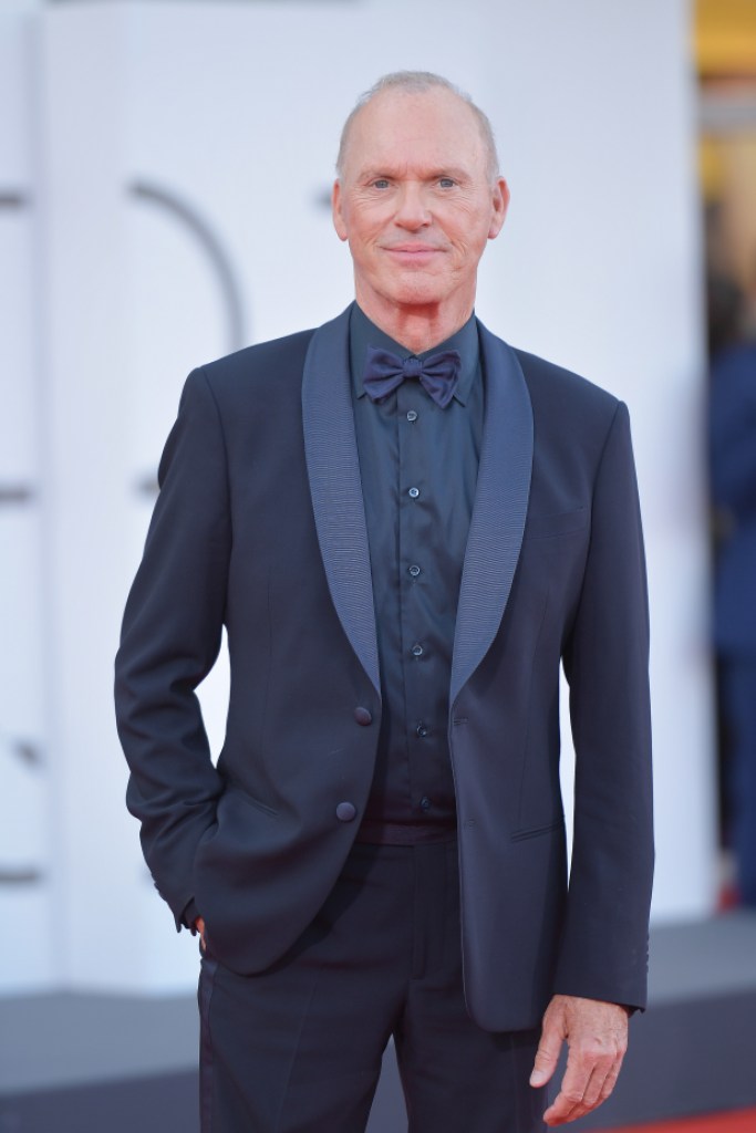 VENICE, ITALY - AUGUST 28: Michael Keaton attends a red carpet for "Beetlejuice Beetlejuice" during the 81st Venice International Film Festival on August 28, 2024 in Venice, Italy. (Photo by Dominique Charriau/WireImage)