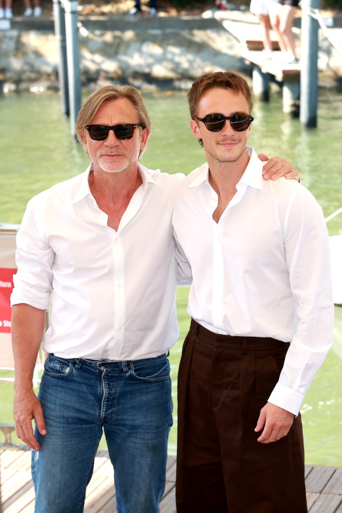 Daniel Craig & Drew Starkey