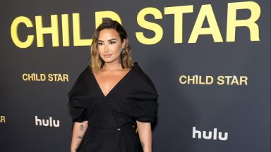 HOLLYWOOD, CALIFORNIA - SEPTEMBER 12: Demi Lovato attends the Los Angeles premiere of Hulu's 'Child Star' at NeueHouse Hollywood on September 12, 2024 in Hollywood, California. (Photo by Kevin Winter/Getty Images)