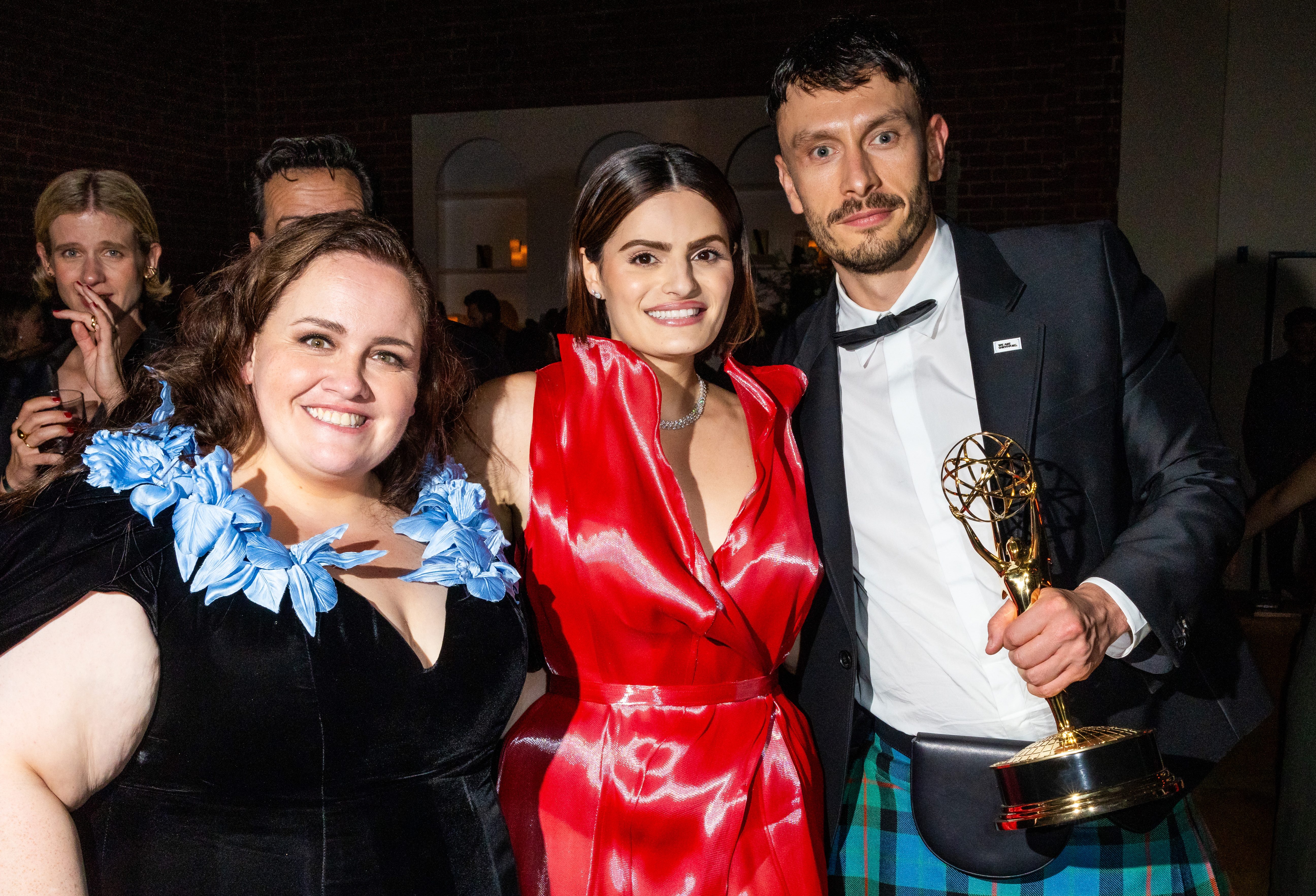 Jessica Gunning, Nava Mau, and Richard Gadd attend Netflix's Primetime Emmy afterparty