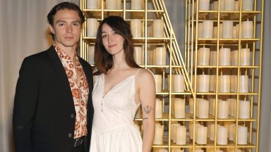 LOS ANGELES, CALIFORNIA – SEPTEMBER 15: (LR) Nicholas Chavez and Victoria Abbott attend Netflix's Primetime Emmy after-party at Hilex on September 15, 2024 in Los Angeles, California. (Photo by Emma McIntyre/Getty Images for Netflix)