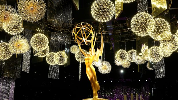 LOS ANGELES, CALIFORNIA - SEPTEMBER 11: A view of the 77th Primetime Emmys Press Preview is seen at Peacock Theater on September 11, 2025 in Los Angeles, California. (Photo by Frazer Harrison/Getty Images)