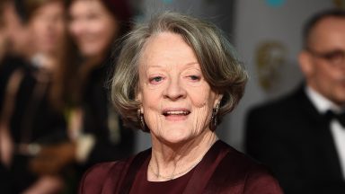 Maggie Smith na ceremonii wręczenia nagród EE British Academy Film Awards w Royal Opera House 14 lutego 2016 r. w Londynie, Anglia. (Zdjęcie: Ian Gavan/Getty Images)