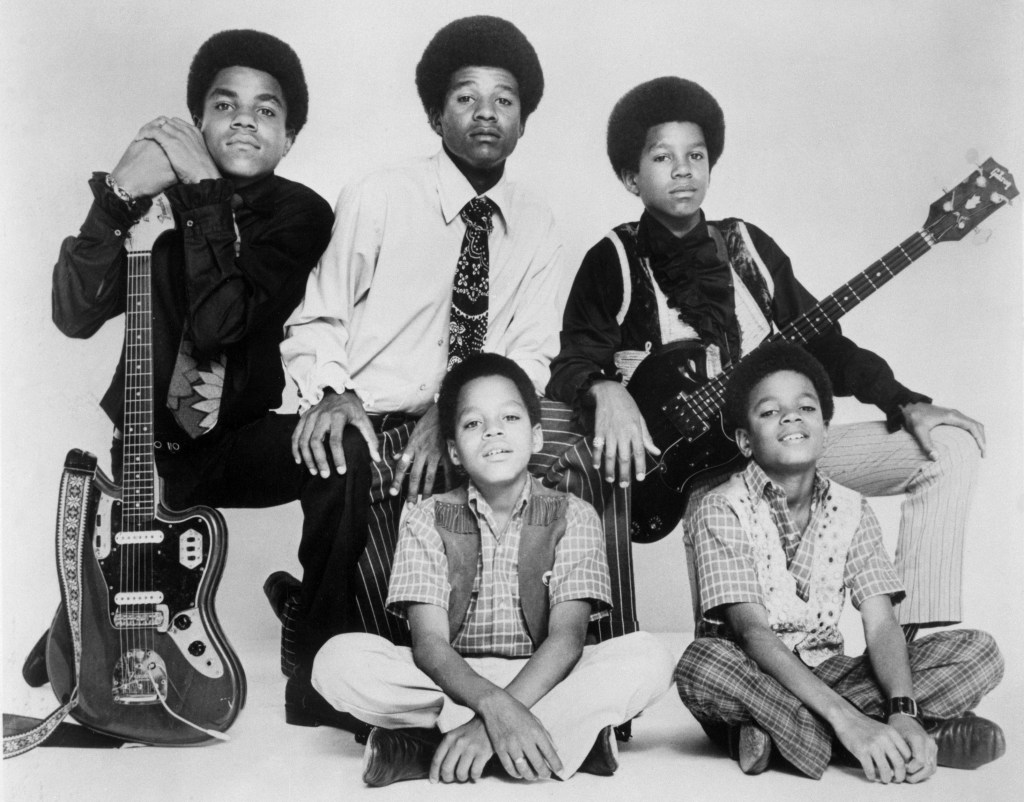 (Original caption) The Jackson Five singing group, 1969.