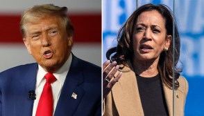 Donald Trump, Kamala Harris