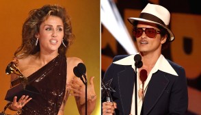 Miley Cyrus; Bruno Mars