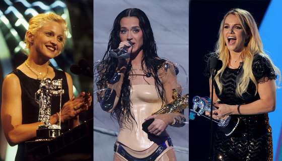 madonna katy perry brittany spears mtv vanguard winners