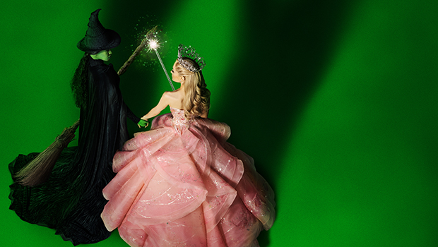 Cynthia Erivo and Ariana Grande on the poster for Wicked