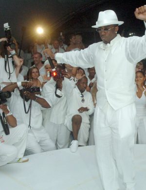 Sean "P. Diddy" Combs at the PS2 Estate during PS2 Estate Day 3 - 6th Annual P. Diddy White Party in Bridgehampton, New York, United States. (Photo by Dimitrios Kambouris/WireImage for Bragman Nyman Cafarelli)