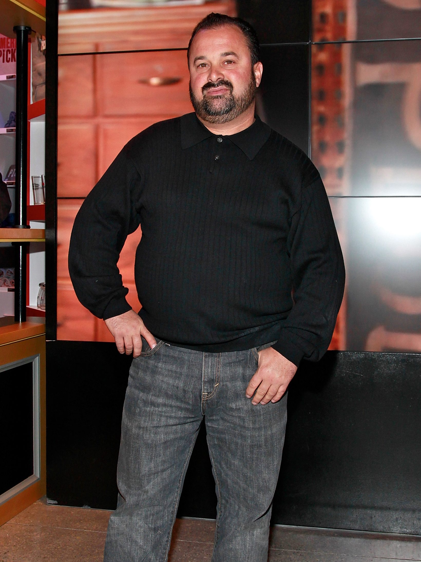 "American pickers" Frank Fritz attends the grand opening of the History Pop Shop at History Pop Shop on December 6, 2010 in New York City. (Photo by Charles Eshelman/FilmMagic)