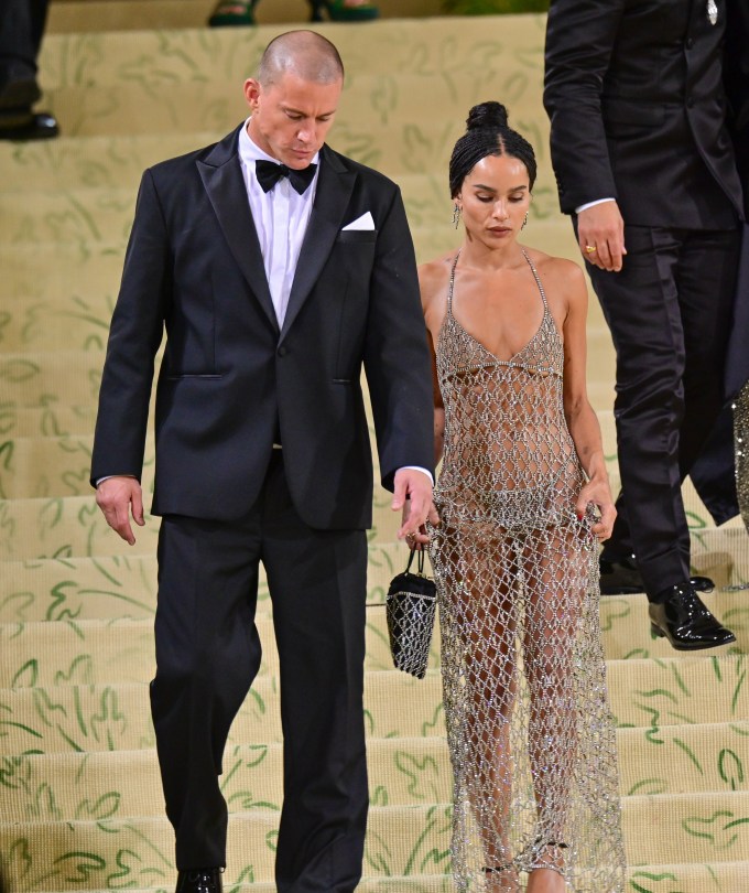 Channing Tatum & Zoe Kravitz at the 2021 Met Gala