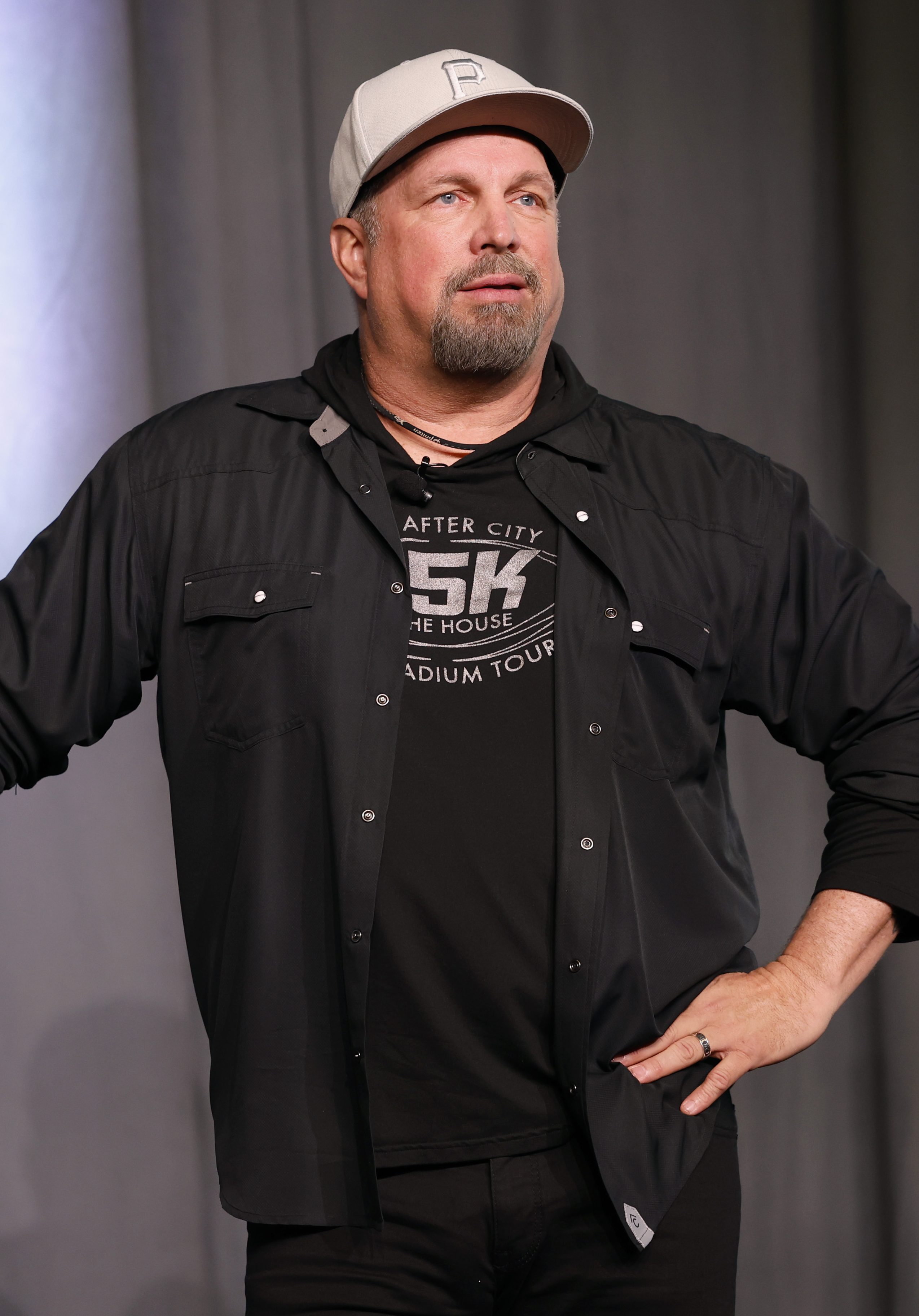 Garth Brooks speaks onstage at 'A Conversation with Garth Brooks' during CRS 2023 at Omni Nashville Hotel on March 13, 2023 in Nashville, Tennessee. (Photo by Jason Kempin/Getty Images)