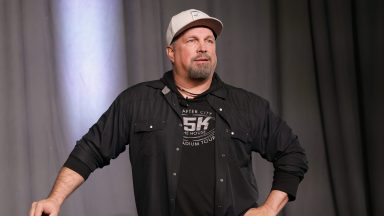  (EDITORIAL USE ONLY) Garth Brooks speaks onstage at 'A Conversation with Garth Brooks' during CRS 2023 at Omni Nashville Hotel on March 13, 2023 in Nashville, Tennessee. (Photo by Jason Kempin/Getty Images)