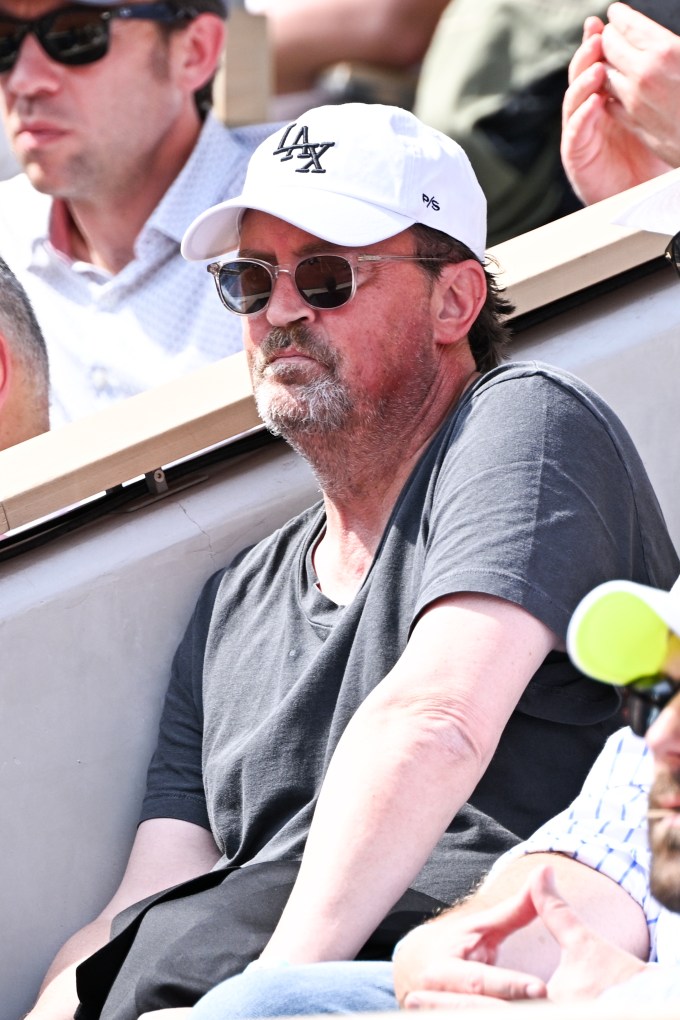 Matthew Perry At The 2023 French Open