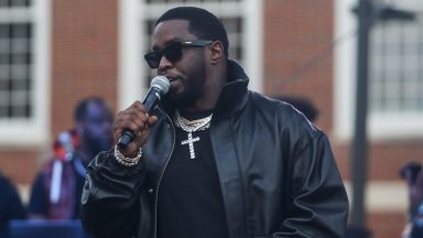  Sean "Diddy" Combs performs at Howard University's Yardfest on October 20, 2023 in Washington, DC. (Photo by Thaddaeus McAdams/WireImage)