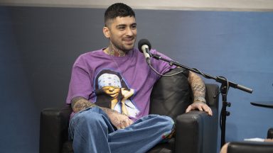 NOWY JORK, NOWY JORK – 22 MAJA: Zayn rozmawia z gospodarzem Pandory Melony Torres w SiriusXM Studios 22 maja 2024 r. w Nowym Jorku. (Zdjęcie: Noam Galai/Getty Images)