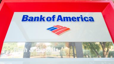  A Bank of America ATM on July 16, 2024 in Austin, Texas. Bank of America has reported a 7% decrease in revenue during its Second Quarter. The second-largest U.S. bank associated the drop in revenue with higher interest rates affecting lending business.  (Photo by Brandon Bell/Getty Images)