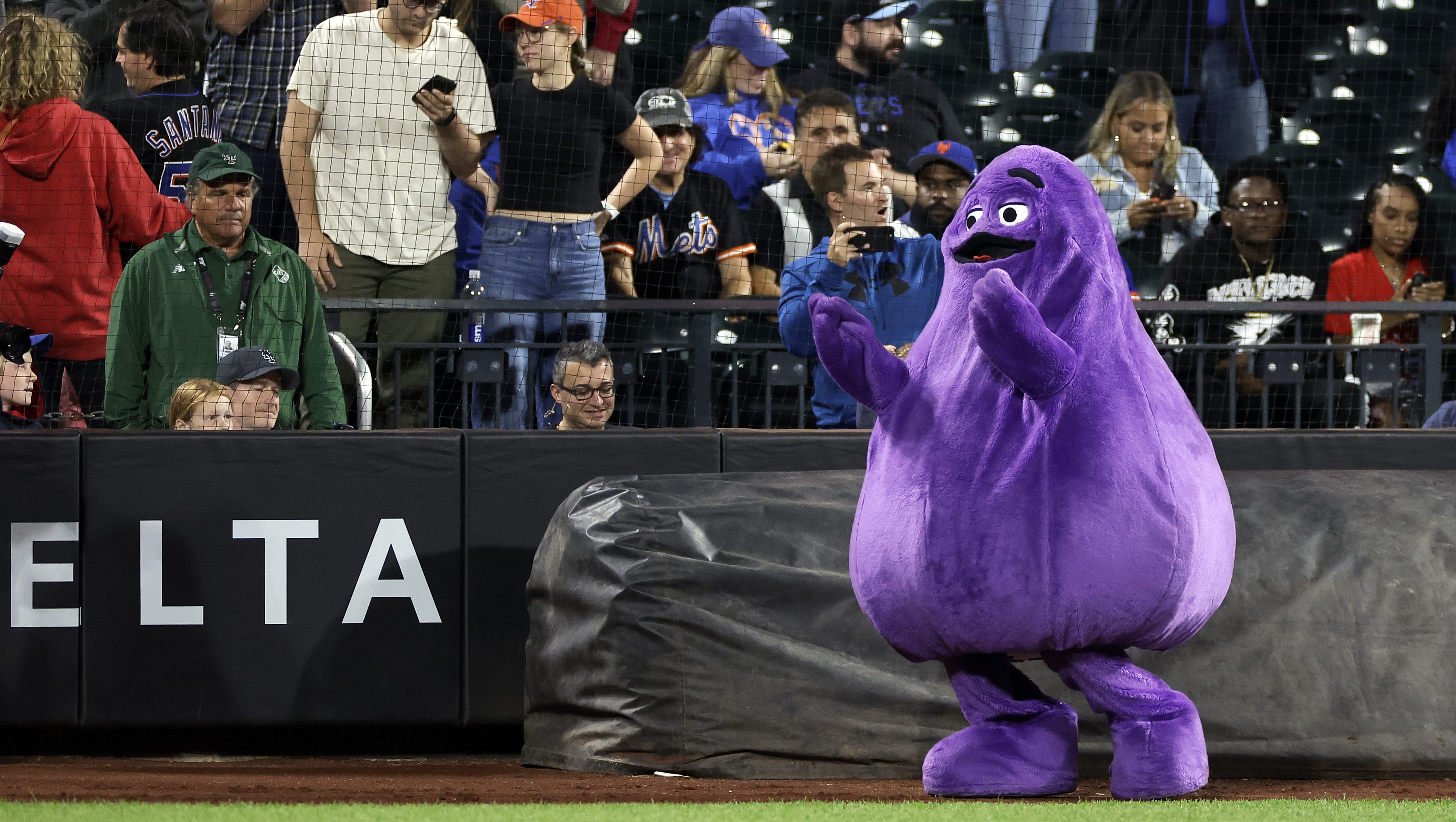 Why Is Grimace With the Mets? The Meaning Behind the Character – Hollywood Life