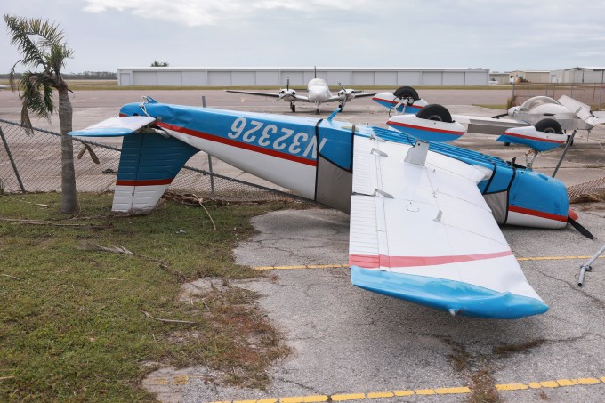 Venice Municipal Airport Damages