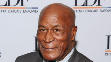   John Amos attends the Legal Defense Fund Annual Gala to commemorate the 60th anniversary of Brown V. Board of Education at the New York Hilton Midtown on November 6, 2014 in New York City.  (Photo by Craig Barritt/Getty Images for NAACP Legal Defense Fund)