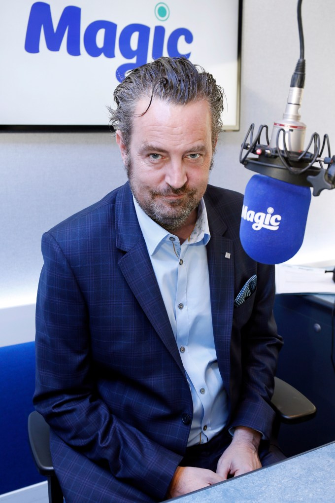 Matthew Perry Visits Bauer Radio