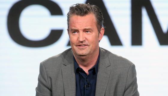 Matthew Perry of the television show 'The Kennedys - After Camelot' speaks onstage during the REELZChannel portion of the 2017 Winter Television Critics Association Press Tour at the Langham Hotel on January 13, 2017 in Pasadena, California (Photo by Frederick M. Brown/Getty Images)