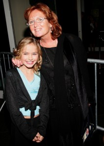  Courtney Kennedy Hill and daughter Saoirse Kennedy Hill attend the Speak Truth To Power Memorial Benefit Gala at Pier Sixty, October 6, 2006 in New York City. (Photo by Evan Agostini/Getty Images)