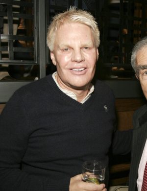 Mike Jeffries CEO of Abercrombie & Fitch  and Gilbert Harrison (Photo by David Pomponio/FilmMagic for Paul Wilmot Communications)