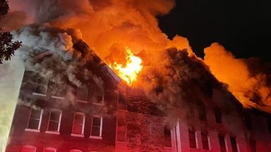 knoxville college fire