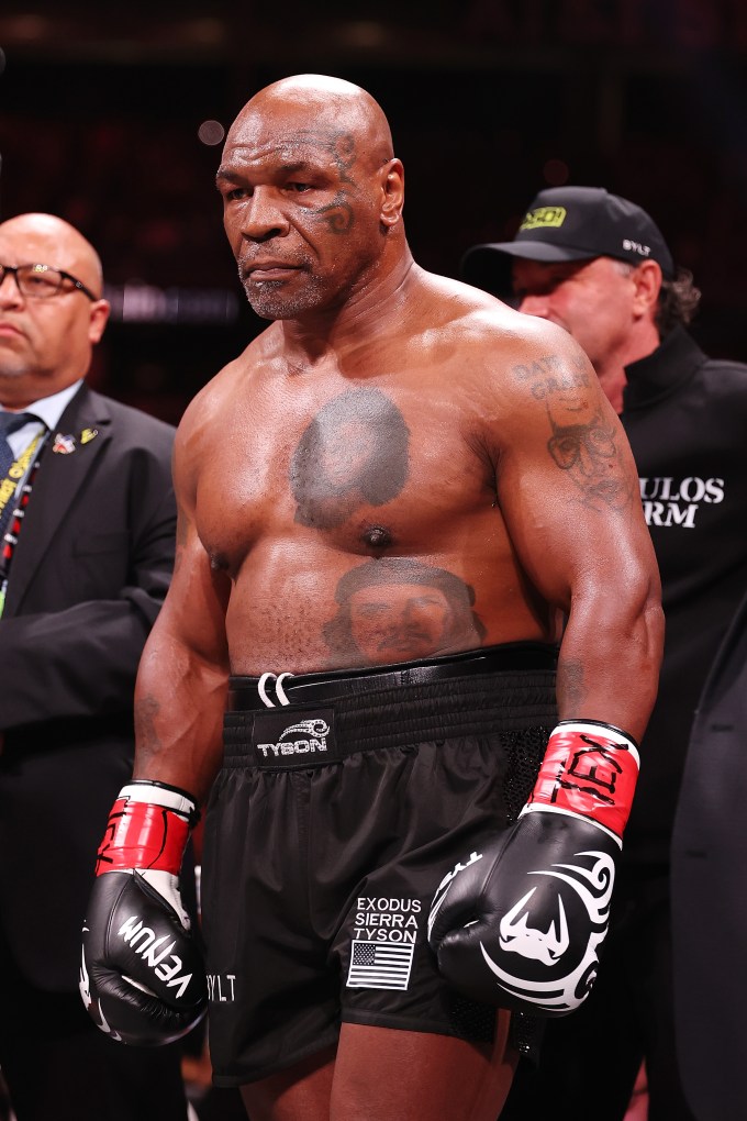 Mike Tyson Gearing Up