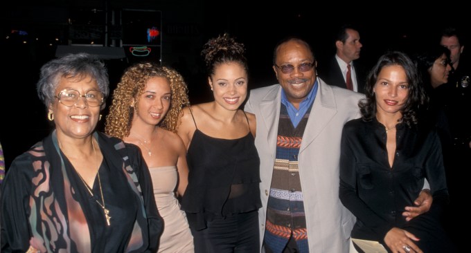 Quincy Jones and Family At the Premiere of “Beloved”