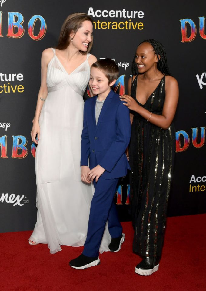 Knox & Zahara With Their Mom in 2019