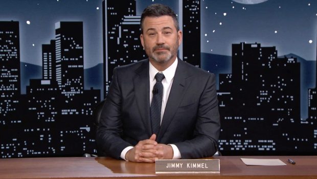 UNSPECIFIED - NOVEMBER 17: In this screengrab, Jimmy Kimmel speaks at the 2021 Media Access Awards Presented By Easterseals on November 17, 2021. (Photo by Media Access Awards Presented By Easterseals/Getty Images for Easterseals)