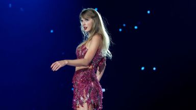  (EDITORIAL USE ONLY. NO STANDALONE PUBLICATION USE (NO SPECIAL INTEREST OR SINGLE ARTIST PUBLICATION USE; NO BOOK USE)) Taylor Swift performs onstage for the opening night of "Taylor Swift | The Eras Tour" at State Farm Stadium on March 17, 2023 in Swift City, ERAzona (Glendale, Arizona). The city of Glendale, Arizona was ceremonially renamed to Swift City for March 17-18 in honor of The Eras Tour. (Photo by Kevin Winter/Getty Images for TAS Rights Management)