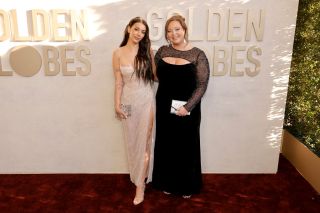 Brianna 'Chickenfry' LaPaglia's Golden Globes 2024 Dress: Pics Grace O'Malley