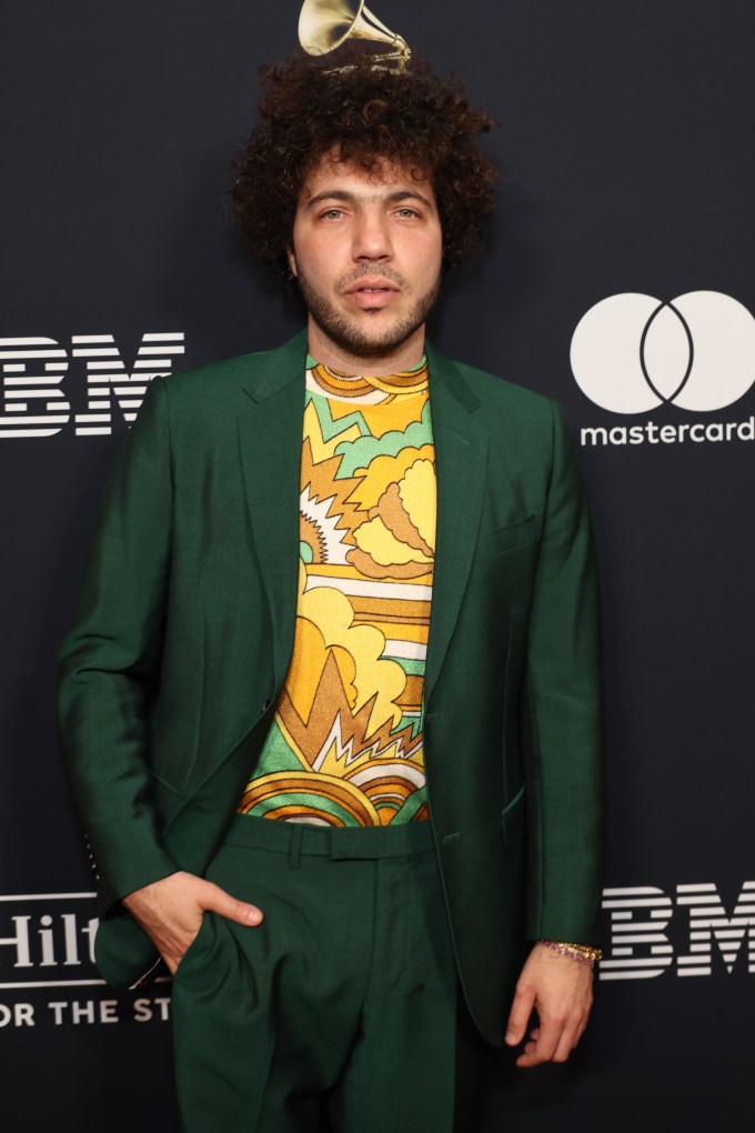 Benny Blanco at a 2024 Grammys Event