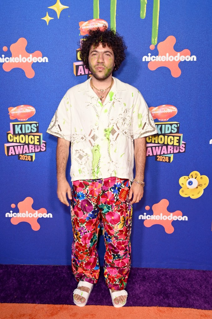 Benny Blanco at the 2024 Kids’ Choice Awards