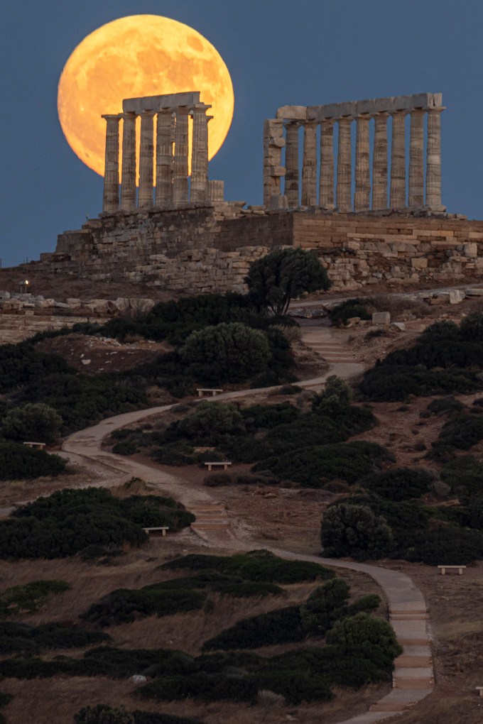 Buck Moon In Greece