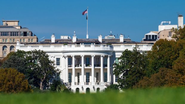 25 October 2024, USA, Washington: The White House, seen from the park side. Photo: Soeren Stache/dpa (Photo by Soeren Stache/picture alliance via Getty Images)