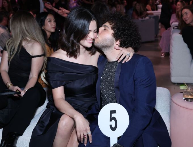 Selena Gomez & Benny Blanco in October 2024