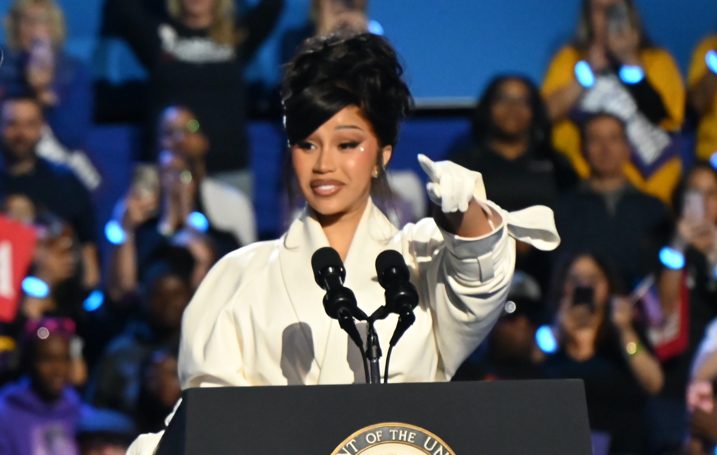 Celebrity Reactions to Trump's Election Win: Their Statements Cardi B