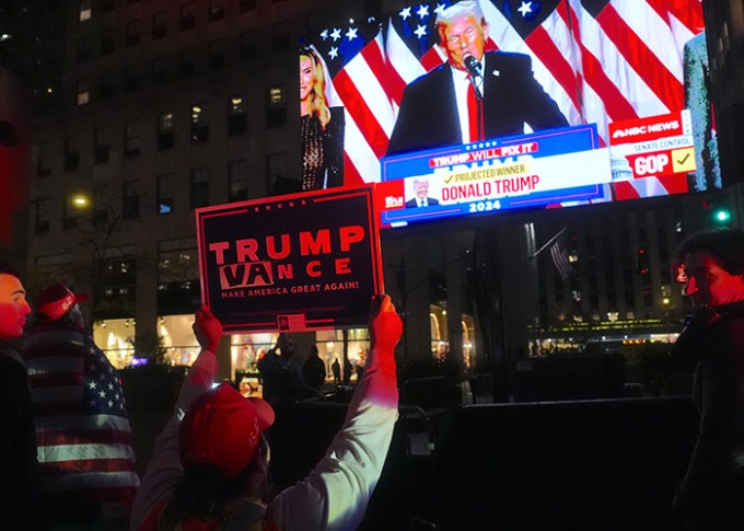 Trump Supporters Rally Behind Victory