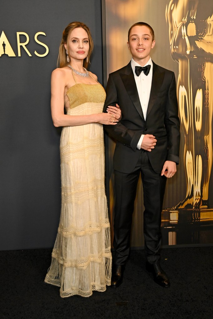 Knox & Angelina at 2024 Governors Awards