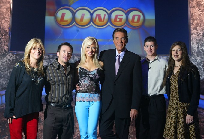 Chuck Woolery on the Set of Lingo