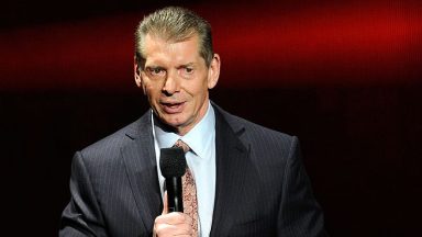 LAS VEGAS, NV - JANUARY 08: WWE Chairman and CEO Vince McMahon speaks at a news conference announcing the WWE Network at the 2014 International CES at the Encore Theater at Wynn Las Vegas on January 8, 2014 in Las Vegas, Nevada. The network will launch on February 24, 2014 as the first-ever 24/7 streaming network, offering both scheduled programs and video on demand. The USD 9.99 per month subscription will include access to all 12 live WWE pay-per-view events each year. CES, the world's largest annual consumer technology trade show, runs through January 10 and is expected to feature 3,200 exhibitors showing off their latest products and services to about 150,000 attendees. (Photo by Ethan Miller/Getty Images)