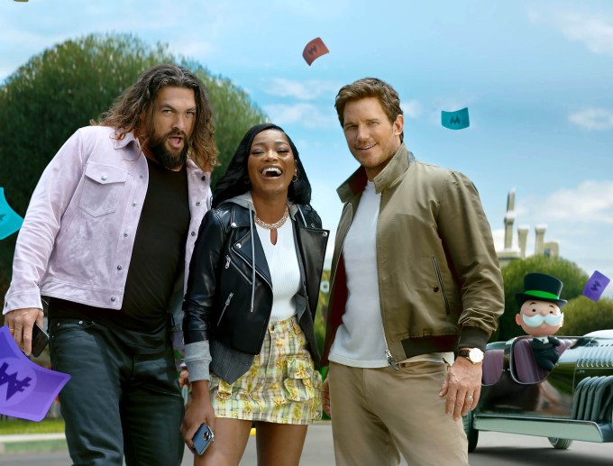 Jason Momoa, Keke Palmer & Chris Pratt