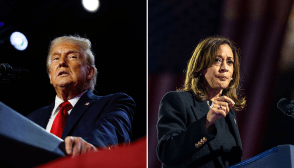 donald trump kamala harris featured president