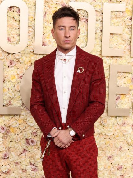 BEVERLY HILLS, CALIFORNIA - JANUARY 07: Barry Keoghan attends the 81st Annual Golden Globe Awards at The Beverly Hilton on January 07, 2024 in Beverly Hills, California. (Photo by Amy Sussman/Getty Images)
